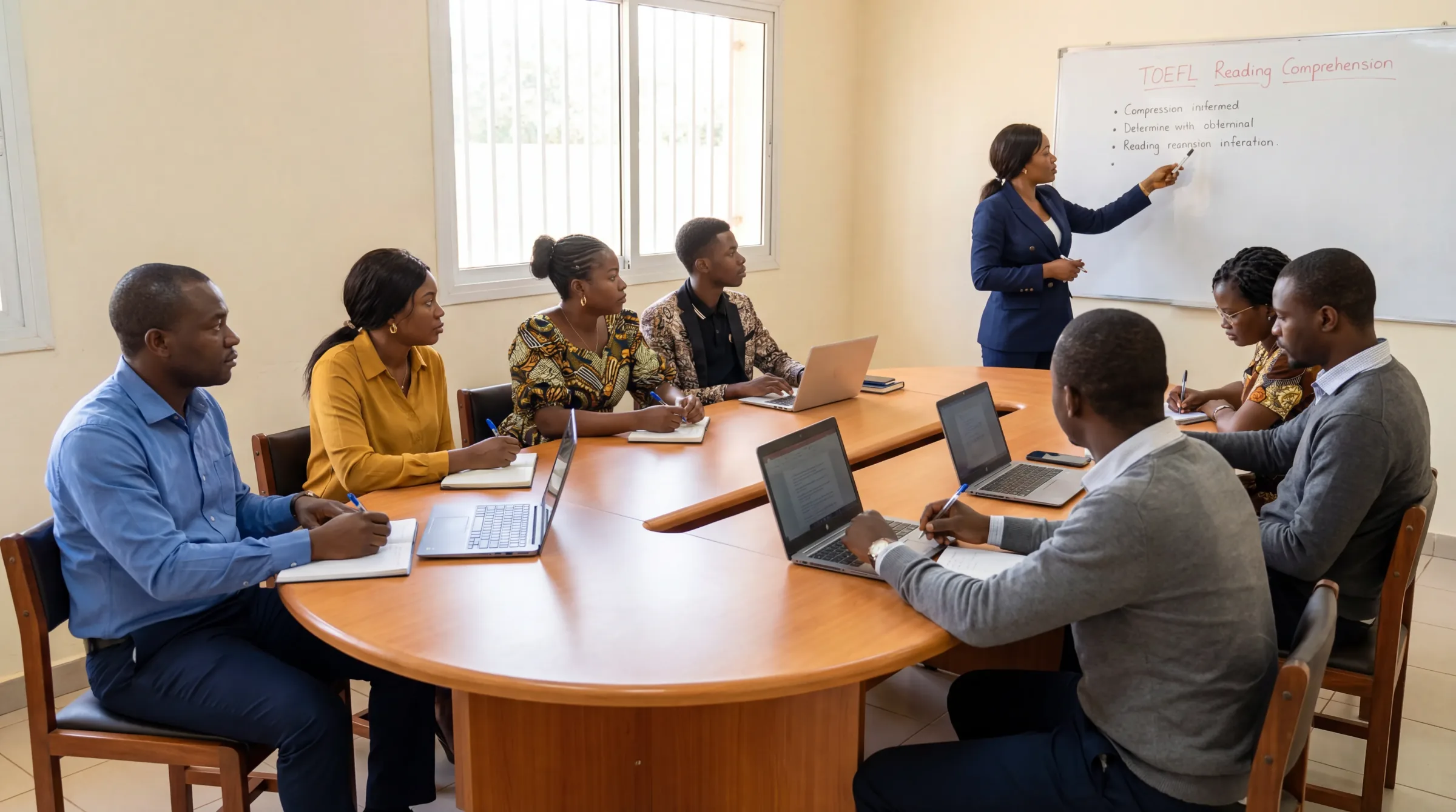 English for Adults & TOEFL